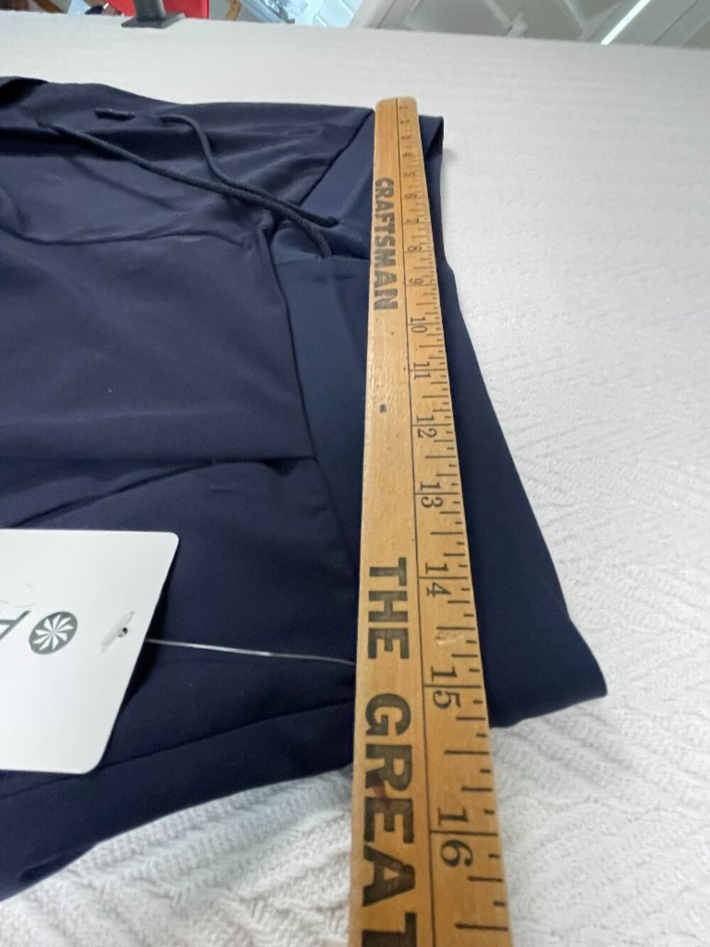 Athleta Venture Pant Navy 8 Petite NWT Lightweight Travel 7 Pocket UPF - Picture 7 of 9